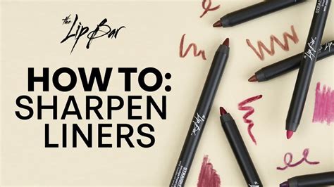 can you sharpen chanel liner.